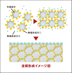 塗膜形成イメージ図