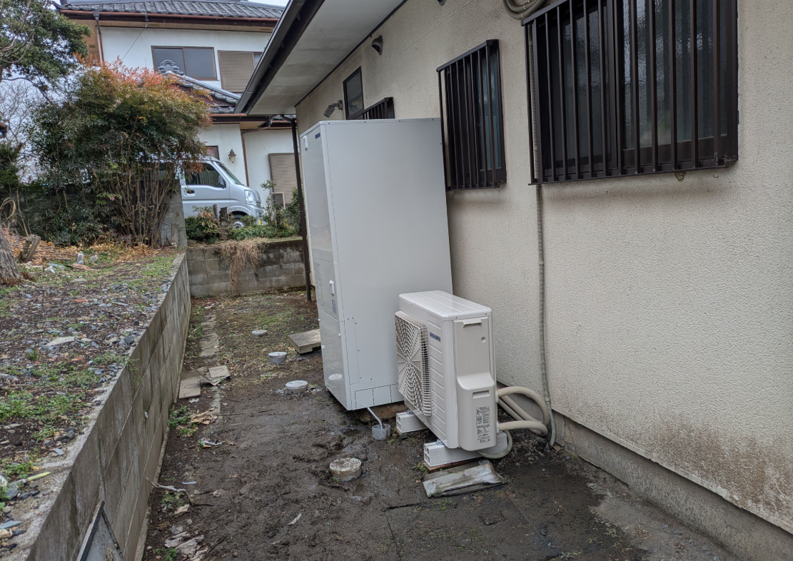 M様邸　東茨城郡城里町　エコキュート交換工事完工しました⭐